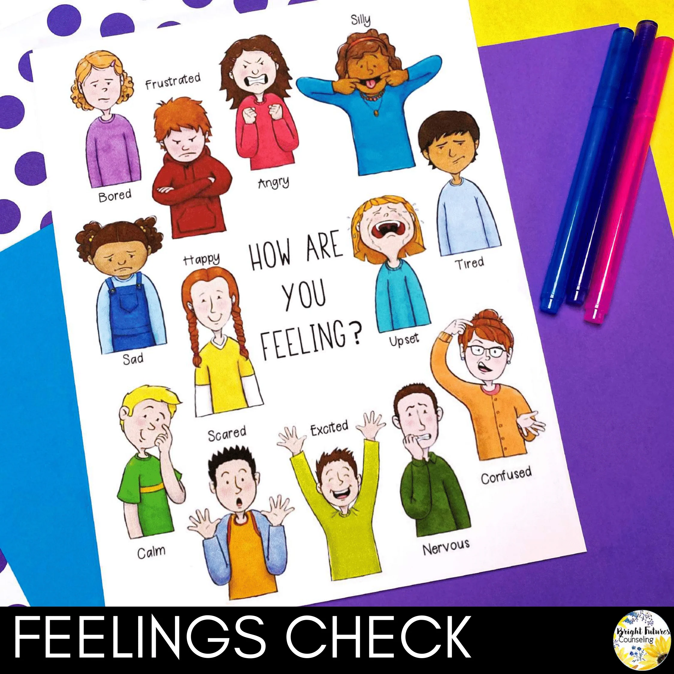 Middle School Anxiety and Test Anxiety Counseling Group | Anxiety Coping Skills - Image 6