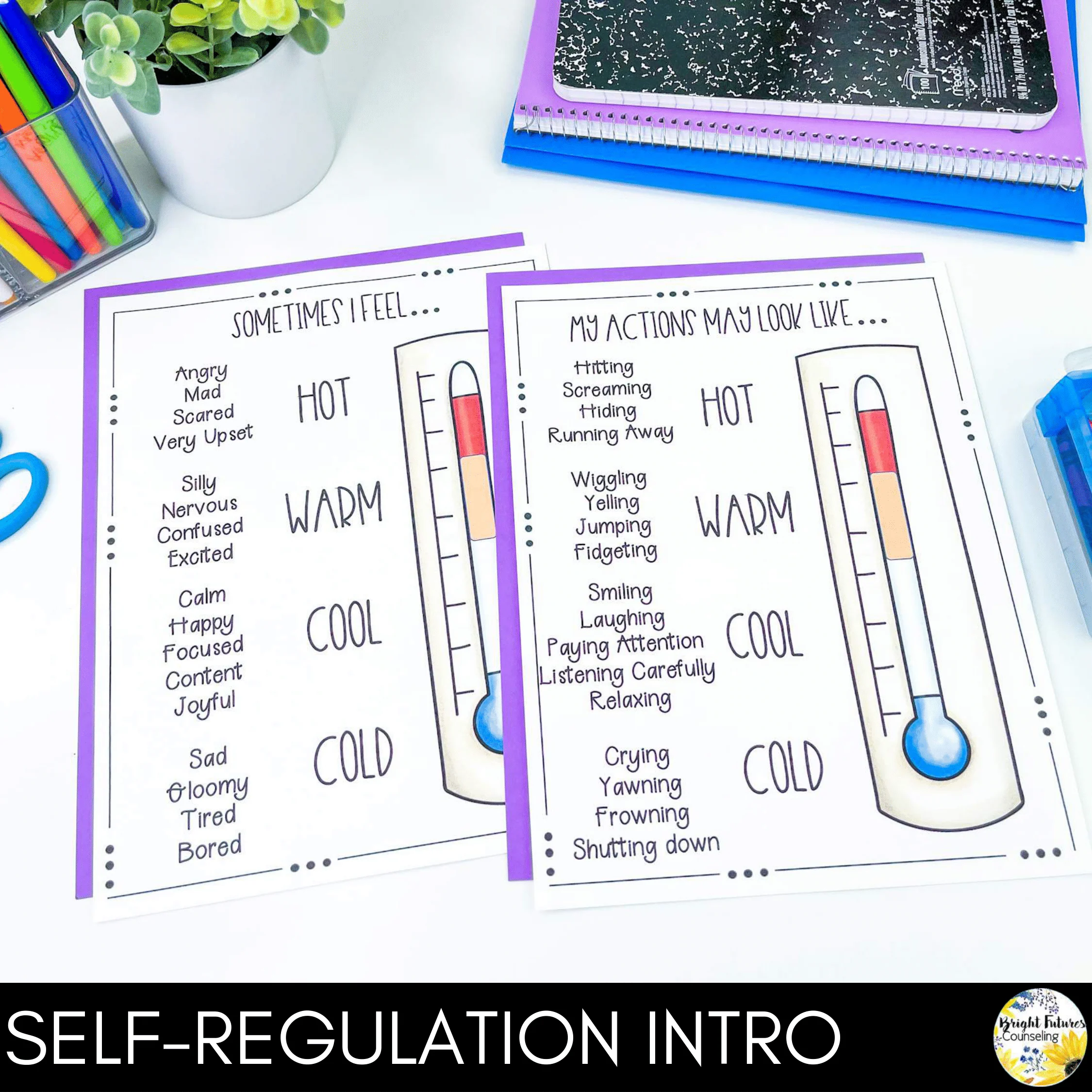 Self-Monitoring and Self-Regulation Activity Packet - Image 2