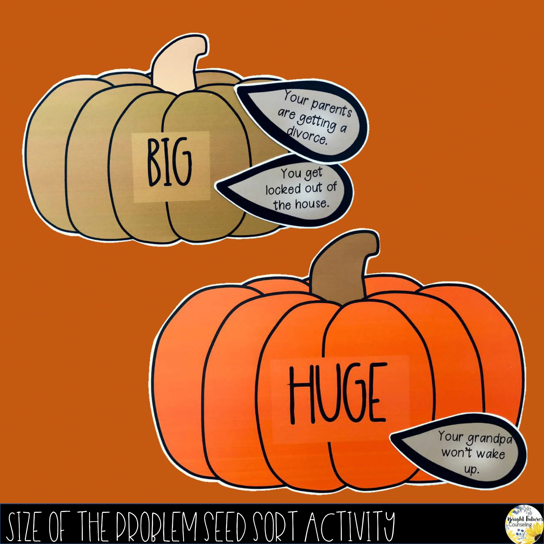 Size of the Problem Pumpkins Flip Book + Fall Themed Self-Regulation Activities - Image 10